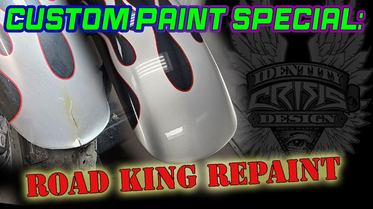 Специальная окраска: перекраска Road King 2002 года