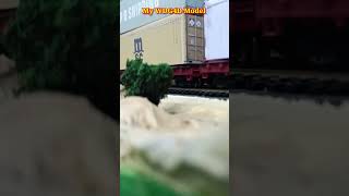 Indian Railways WDG4D Model | Model Train | train video #shorts #indianrailways #trainvideo