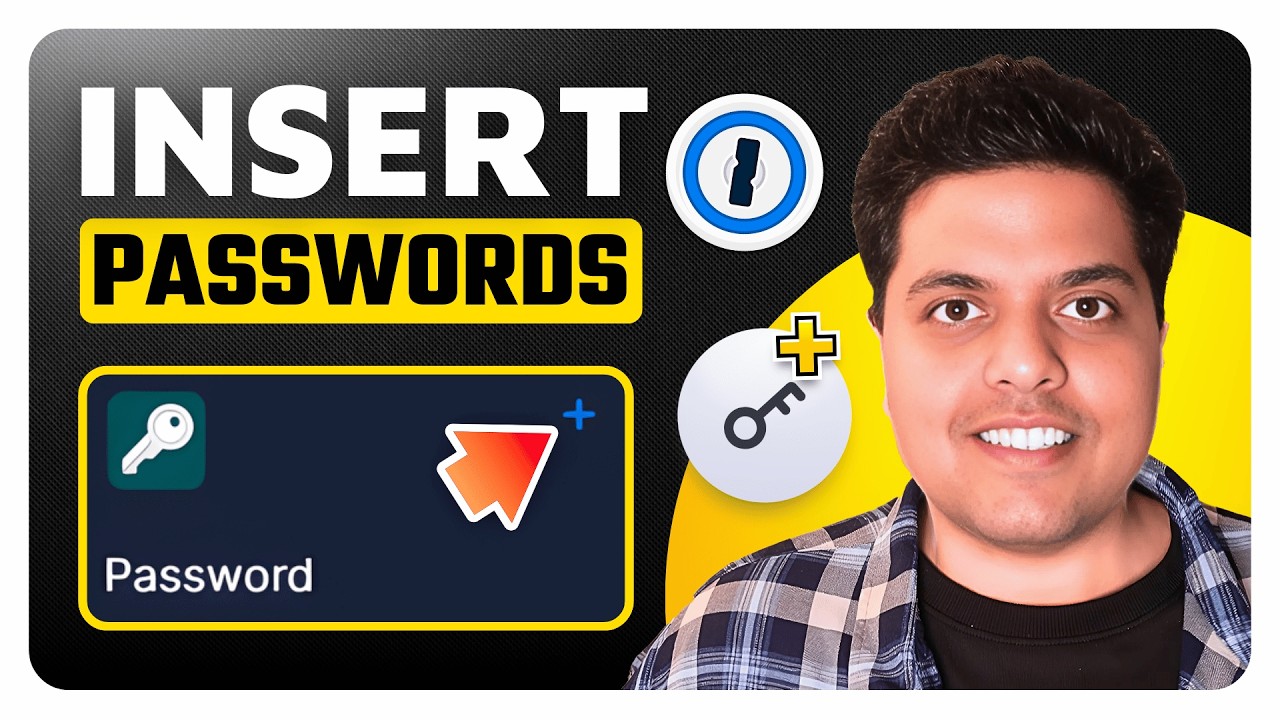 How To Add Passwords in 1Password - Add Password To Vault - YouTube