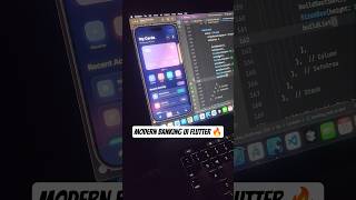 Modern Banking UI Flutter 15 Sec 🔥🔥 #flutter #shorts