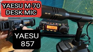 YAESU M70 MICRO DE TABLE - GoTechnique