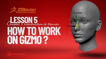 How to Work on Gizmo in Zbrush | Lesson 5 | Chapter 1 | Zbrush 2021.5 Essentials Training