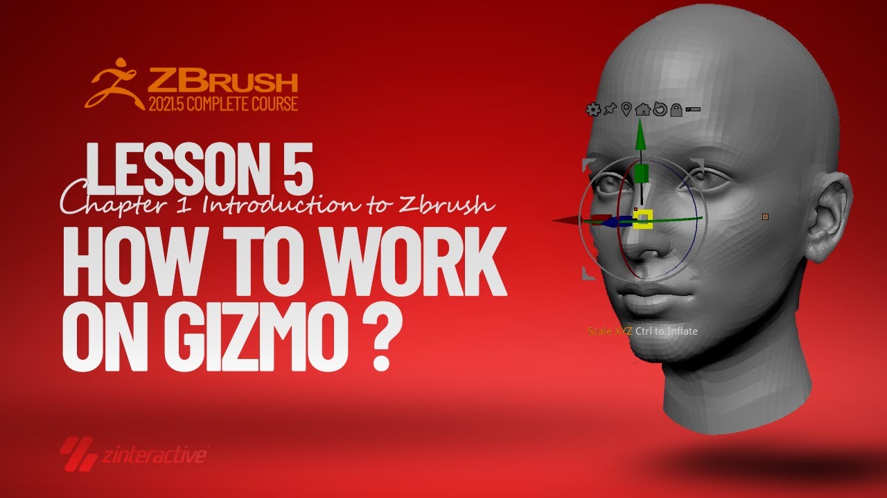 how to open gizmo in zbrush