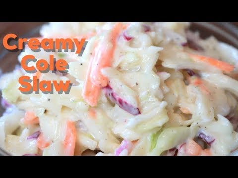 Creamy Coleslaw: Easy Recipe (NEW)