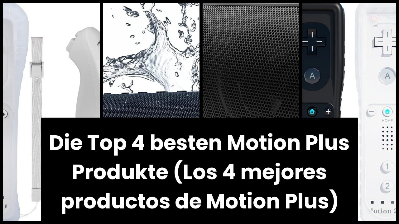 【MOTION PLUS】Die Top 4 besten Motion Plus Produkte (Los 4 mejores ...
