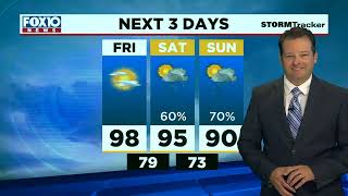 Next Weather for Thursday, July 20, 2023 from FOX10 News