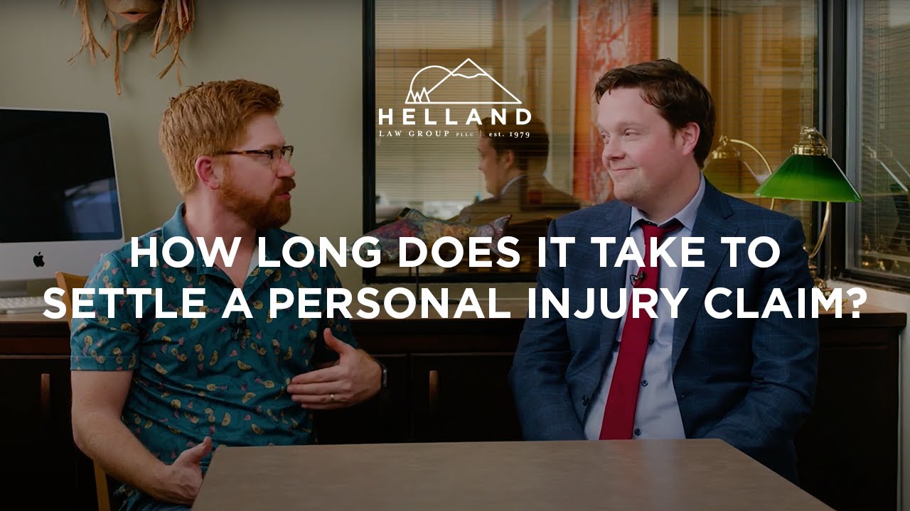 Claim Process | How Long Does it Take to Settle a Personal Injury Claim ...