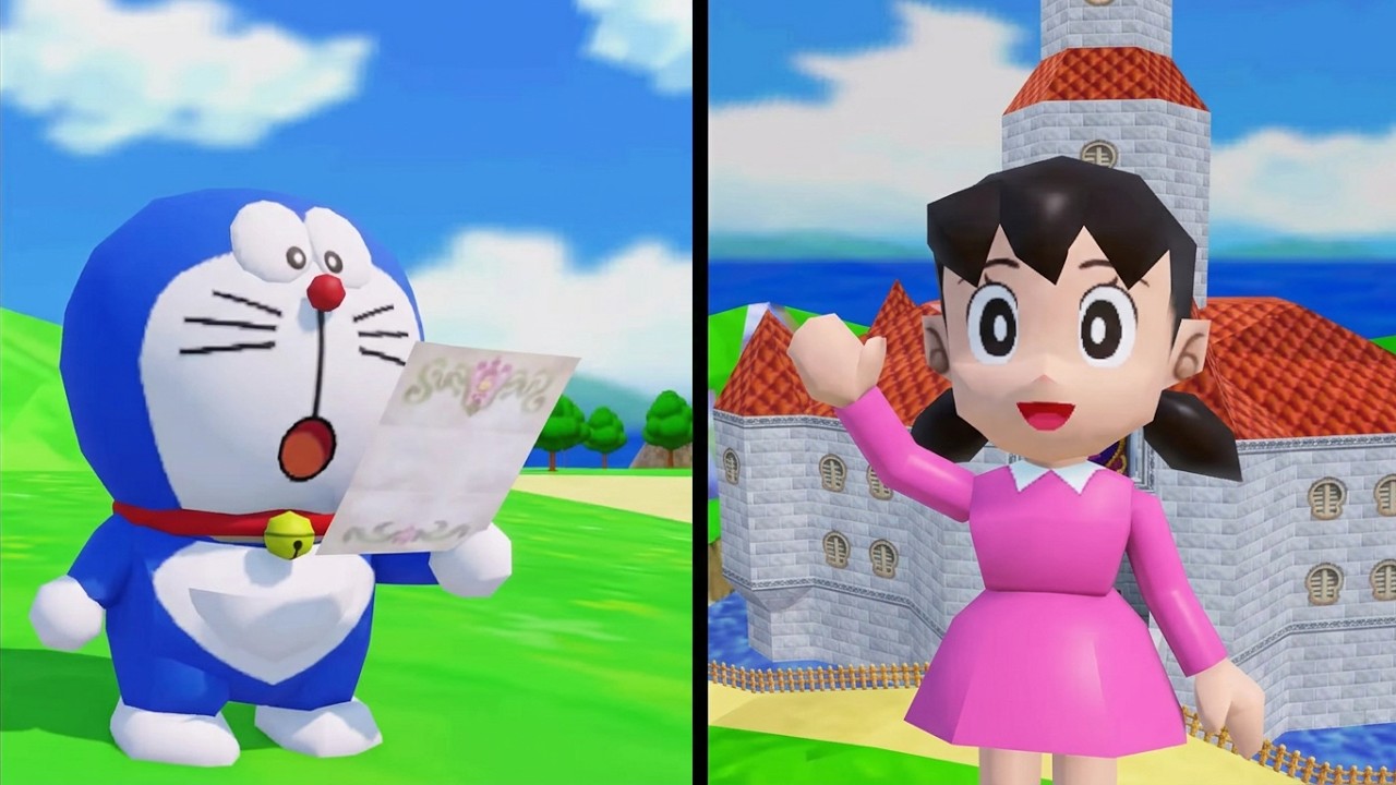 Doraemon in Super Mario 64 #1 - Shizuka's Dorayaki Invitation