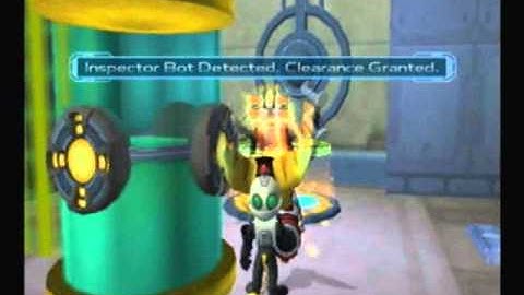 Lets Play Ratchet And Clank 2 Part 44 (Lots Of Tractor Beam)