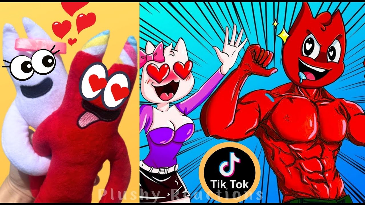 Red Garten of Banban 3 and Banbaleena | FUNNIEST TikToks | Rainbow
