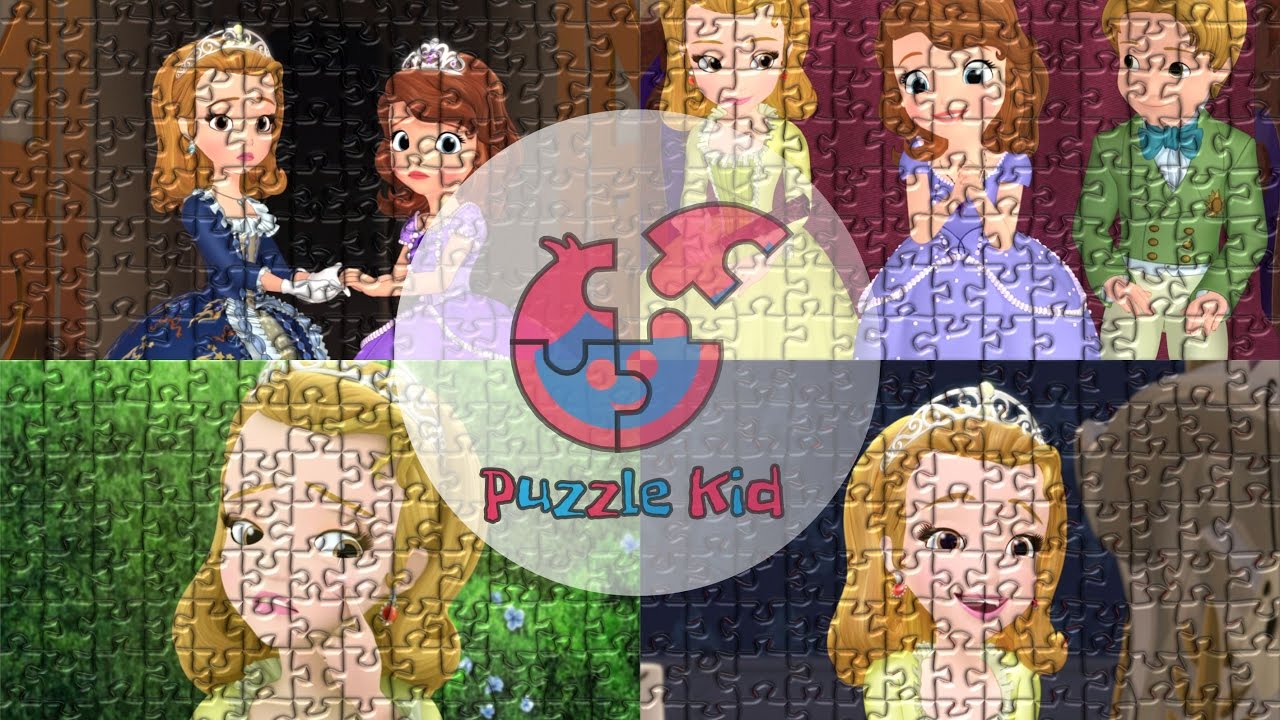 Puzzle Games For Toddlers Sofia The First Princess Amber - puslespill ...