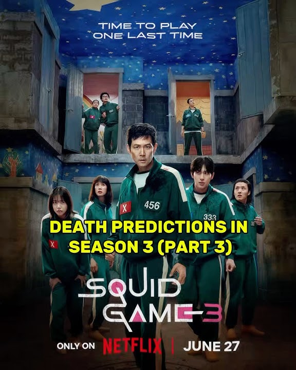 Death Predictions In Squid Game Season 3 (Part 3) | Squid Game | #squidgame #kdrama  #fyp #gihun