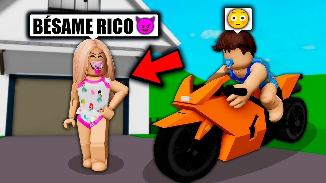 PROBÉ a la BEBÉ INTERESADA haciéndome RICO y ESTO PASÓ en BROOKHAVEN 😱🔥