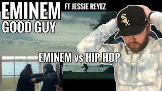 [Industry Ghostwriter] Reacts to: Eminem - Good Guy ft. Jessie Reyez (REACTION)- Hits deep man..