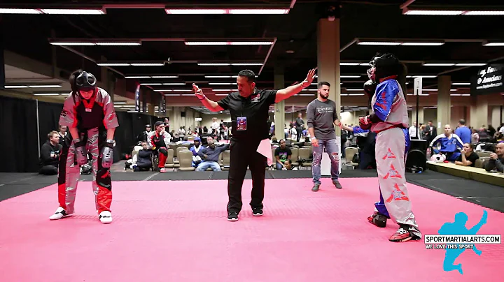 Verona Soliman v Carolyn Langston Womens Sparring ...