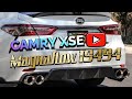 Toyota Camry XSE 2018-2020 2.5 19494 Magnaflow exhaust unboxing and sound clips