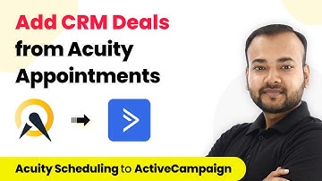 How to Add Deals to CRM on Receiving New Appointments - Acuity Scheduling to ActiveCampaign