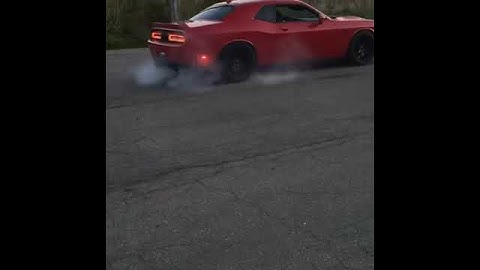 Sxt burnout using a tazer line lock
