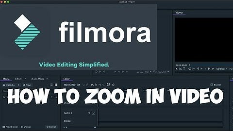Filmora Zoom In Effect : How to Zoom In Video Effect Using Filmora 9 in 2020