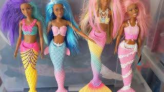 Black mermaid dolls