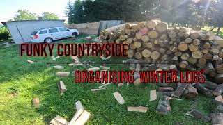 Organising winter logs   Part I