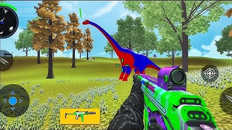 Wild Animal Hunter 3D - Dinosaur Hunter Game - Android Gameplay