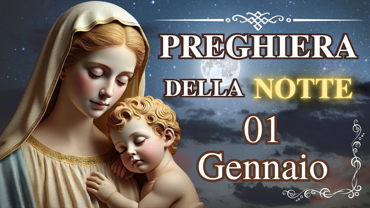 🌙Benedizione della Notte (Confida la Tua Vita allo Spirito Santo) - RIPOSA TRA LE BRACCIA DI DIO