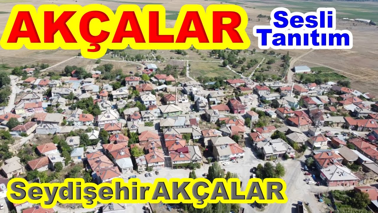 📍Seydişehir Akçalar Drone Görüntüleri | 🎥 Akçalar Village Aerial View 🇹🇷 | 🚁 Seydişehir Akçalar Mah
