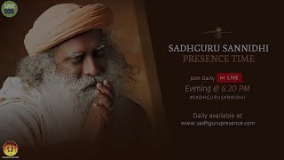 Sadhguru Sannidhi English - Join at 6-16 PM - 29 April #sadhguru #savesoil