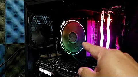 AMD 쿨러 RGB 맞춤 설정 방법