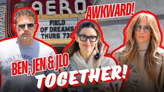 Ben Affleck, JLo, And Jennifer Garner Awkwardly Cross Paths At School Event