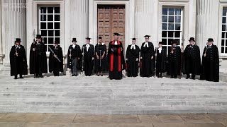 The University of Cambridge's Proclamation of King Charles III's accession