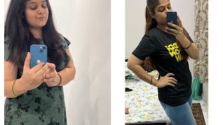 ? Monishas Post-Pregnancy Weight Loss Success ??️ Joined Our Program 6 Months Ago - Lost 14 kg