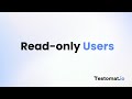 𝗥𝗲𝗮𝗱-𝗼𝗻𝗹𝘆 𝗨𝘀𝗲𝗿𝘀 - Test management system for automated tests | testomat.io