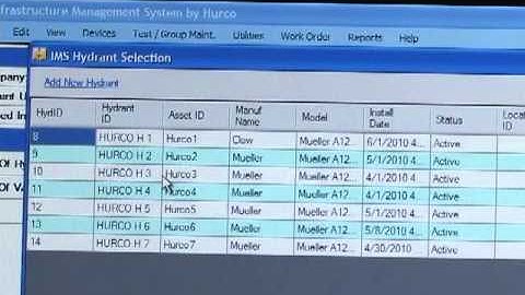 Importing When Creating New Hydrant & Test in the Field:  Import Hydrant Directory