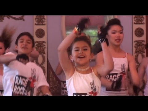 Rage Crew dancing at Disneyland