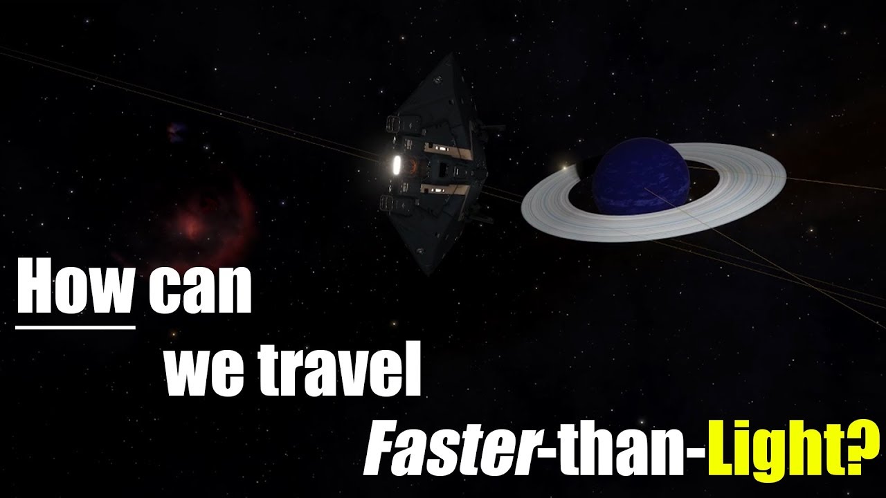 travelling faster than light time travel