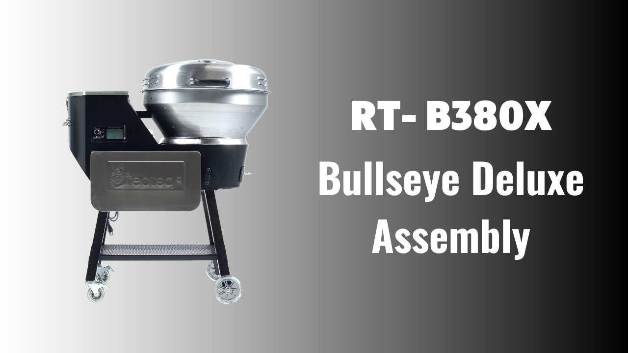 recteq RT-B380X Bullseye Deluxe Wood Pellet Smoker Grill