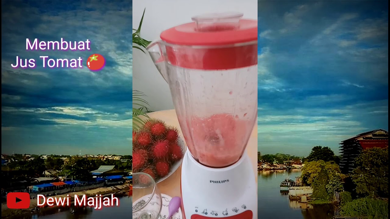 Membuat Jus Tomat 