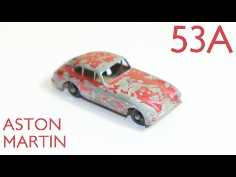 MATCHBOX restoration: No. 53A Aston Martin - DIECASTRESTOS - YouTube