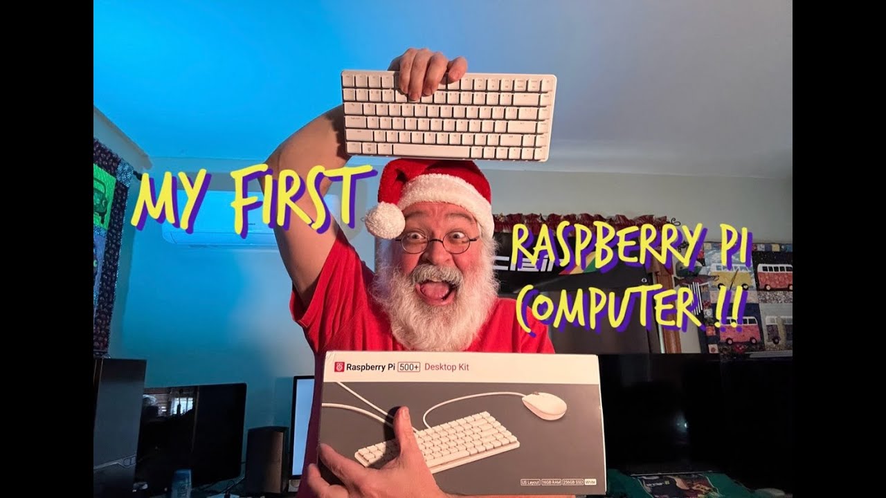 Мой ПЕРВЫЙ компьютер Raspberry Pi — комплект для настольного использования 500+ SC2093 (американс...