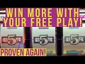 The secret is out the only method you will ever need to win with your slot free play at the casino