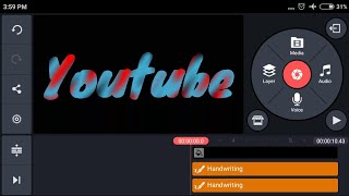 YouTube Intro In KineMaster | Animation Effects In KineMaster screenshot 2