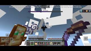 Killing wither in Minecraft hard mode! Minecraft bedrock edition