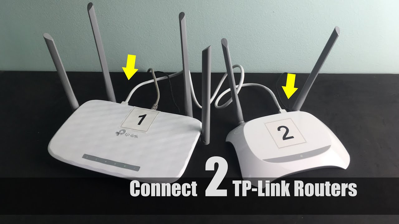 ต่อ router 2 ตัว  2022 Update  การเชื่อมต่อ 2 เราเตอร์ TP-Link