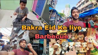 Bakra Eid ke liye Barbeque leliya | Crowford Market | Vlog #viral #vlog #vlogs