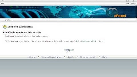 Agregar dominios adicionales - cPanel