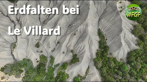 Frankreich 2025 - Erdfalten bei Le Villard (Mergelerosion) by WFGF.de