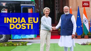 India-EU Trade Pact: EU Chief Ursula von der Leyen And PM Modi Hail 'Mother Of All Deals'