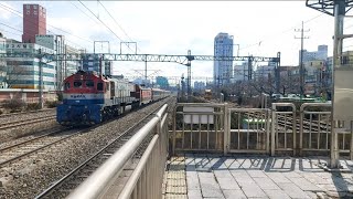 [4K] 익산발 용산행 새마을호 [#1056] 금정 통과 (DEL 7401)